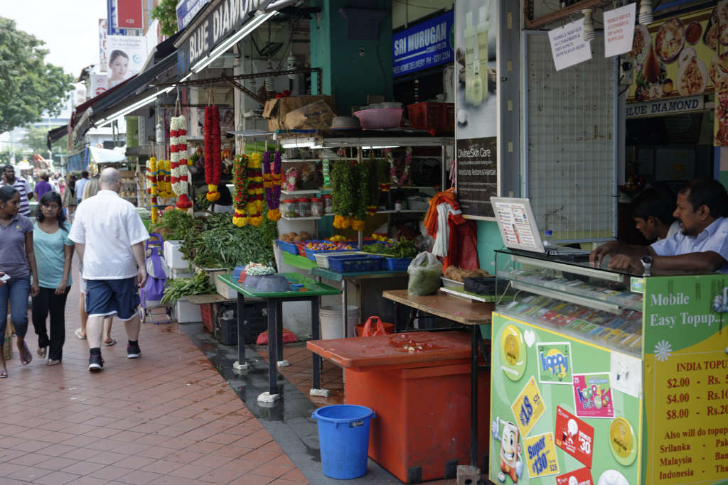 Einkaufsstrsse in Little India