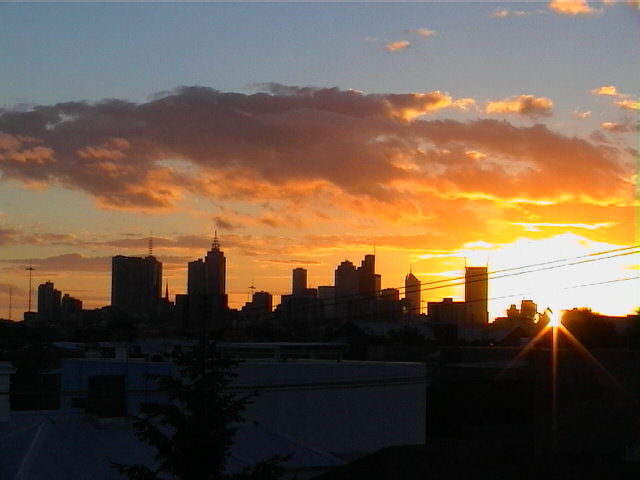 Aussicht aus dem Fenster von Rob. 