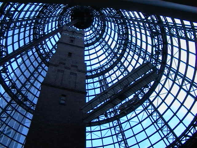 Faszinierend, wie in Melbourne neu und alt kombiniert wird. 